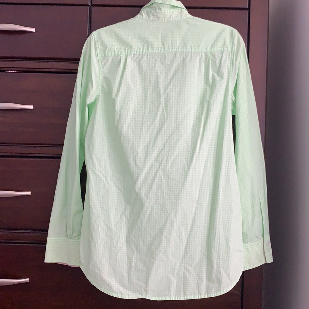 Lilly Pulitzer Gingham Button Down Top - image 7